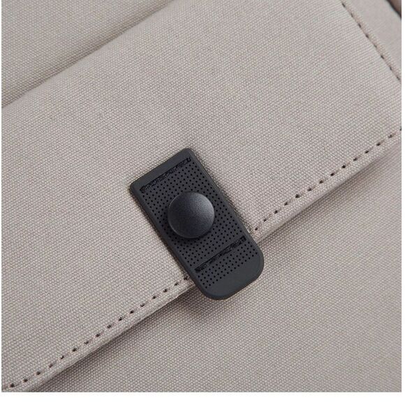 TRAVELON RFID Anti-Theft Slim Double Zip Crossbody travel bag, purse, wallet. - Picture 2 of 16